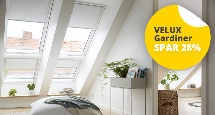 VELUX gardiner - spar 28%